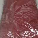 sancua Rectangle Tablecloth - 60 x 60 Inch - Stain and Wrinkle Resistant Washable Polyester Table Cloth, Decorative Fabric Table Cover for Dining Tables, Buffet Parties and Camping, Burgundy