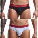 SKYSPER Men's Jockstrap Breathable Mesh 4pcs Jock Strap Male Underwear, Athletic Supporters for Men M