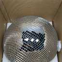 16-Inch Large Disco Ball Big Hanging Mirror Ball Disco Ball Decor for Disco Party Decorations, Weddings, Events, Disco Christmas Decor, and Home Celebration