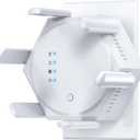 1200Mbps Dual Band WiFi Repeater, 5GHz&2.4GHz WiFi Extender Signal Booster