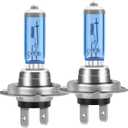 Headlight Bulbs for Kia Sportage 2011-2016, H7 High Beam and H11B Low Beam, 300% Brightness, High Performance Halogen Combo, 4PCS