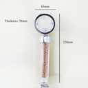 Water-Powered LED Shower Head with Handheld High Pressure Mineral Filtered Showerhead with Filter Beads Detachable for Bathroom Color Changing