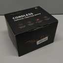 Cervical Traction Device for Neck Pain Relief, Neck Stretcher with Stepless Height Adjustment and Heating, for Him/Her/Men/Women/Dad/Mom (Dark Gray)