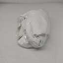 N&Y HOME Waffle Weave Shower Curtain with Snap-in Fabric Liner Set, 12 White Hooks Included - Hotel Style, Waterproof & Washable, Heavyweight Fabric & Mesh Top Window - 71x72, White