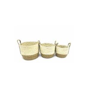 HD Designs Storage Bins and Baskets in Cleaning and Organization Box Set of 3 Pack 12'*13', 10'*12' , 9'*10'