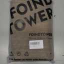 Foindtower Set of 2 Decorative Textured Burlap Linen Throw Pillow Covers Farmhouse Boho Cushion Cover Solid Accent Pillowcase for Couch Sofa Bed Living Room Home Decor,18×18 Inch,Cocoa Brown