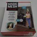 Magic Mesh Double Door- Hands Free Magnetic Screen Door, Fits French & Sliding Doors 75 in x 83 in