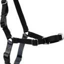 PetSafe Easy Walk Harness for Dogs - Pull-Free Walks - Patented Martingale Loop Design - Front Chest Leash Attachment - Comfort Straps - Breathable Harness Design - Large, Charcoal/Black