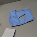 Dog Anxiety Relief Vest - Breathable Calming Coat for Thunderstorms, Travel, Fireworks & Vet Visits (L, Light Blue)