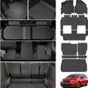 Cartist Floor Mats for Chrysler Pacifica Hybrid 2017-2026, All Weather Cargo Liner for Pacifica Accessories, Heavy Duty TPE Car Mats, Car Accessories