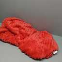 Red Throw Blanket 50"60" inches Gifts for Mom Fuzzy 3D Jacquard Decorative Flannel Fleece Super Soft Plush Cozy Blanket for Couch Sofa Chair Lightweight