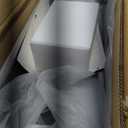 Pull Down Heavy Duty Shelf Organizer for Kitchen Upper Cabinet, 2-Tier Pull Down Cabinet Organizer, Adjustable Width of 33.8-35.8 Inch, White