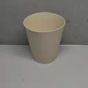 UUJOLY Small Trash Can Wastebasket Garbage Can Container Bins for Bathrooms, Laundry Room, Kitchens, Offices, Kids Rooms, Dorms (Beige) (1 Pack)