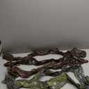 AMOR PRESENT 5PCS Inflatable Fake Snakes, 39 inch Blow Up Pool Snake Floats Animals for Reptile Jungle Party Decorations Prank