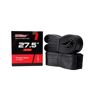 BWSHLF 27.5" Mountain Bike Inner Tubes (1 Pack), Durable Butyl Rubber MTB Bicycle Replacement Fit 2.1-2.4, Presta Valve 48mm