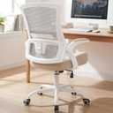 NEO CHAIR Office Desk Mesh Chair with Adjustable Ergonomic Lumbar, Beige, Without Headrest