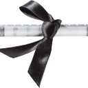 DecoPac Graduation Diploma With Black Ribbon Cake Topper, Cake Decoration, Food Safe Plastic, Pack of 24