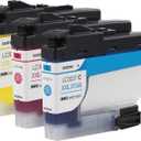 Brother Genuine LC30373PKS, 3-Pack Super High-Yield Color INKvestment Tank Ink Cartridges, Includes 1 Cartridge Each of Cyan, Magenta and Yellow Ink, Page Yield Up to 1,500 Pages/Cartridge, LC3037