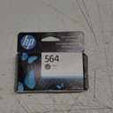 HP 564 Black Ink Cartridge | Works with DeskJet 3500; OfficeJet 4620; PhotoSmart B8550, C6300, D5400, D7560, 5510, 5520, 6510, 6520, 7510, 7520, Plus, Premium, eStation Series | CB316WN