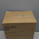 Mini Single Serve Coffee Maker for K Cup and Ground Coffee, Fast Brew One Cup Coffee Machine with Descaling Reminder and Water Window, 6 to 12 oz. Brew Sizes, Black (9.45 Inches)