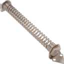 Hardware Essentials 851838 Stainless Steel Self-Closing Gate Spring, Adjustable Tension, 12 Inch