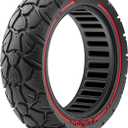 Amitor E Scooter Tyres
,10x2.5 Electric Scooter Tire 10 inch Electric Rubber Pneumatic Scooter Wheels for Ninebot G30 Max/G30D 10x2.5 Front/Rear Replacement Pneumatic Tire(2 Inner+2 Outer)