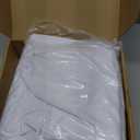 Wokceer Wedding Arch Cover (8FT, 7.2FT, 6.6FT) Set of 3 Spandex Fitted Wedding Arch Stand Covers Round Top Chiara Arch Backdrop Stands Cover for Birthday Party Ceremony Banquet Decor White