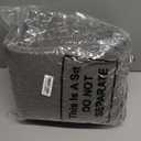 HOMBYS Upholstery Foam Memory, 1/2" Height 72" L x 24" W High Density Foam Padding Couch Cushion Support,Cut to Size Foam Furniture Replacement Pad for Sofa, Mattress Sag Support, (0.5" H, Gray)