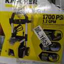 Kärcher Pressure Washer K1700, CETA Certified, 3 Spray Nozzles, Detergent Tank, for Cars, Driveways, Siding, Patios, 1.2 max. GPM