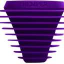 Hemper Plugs + Caps | Universal Cleaning Plugs for Glass Water Pipes and More | Fits Male & Female Joints | Leak-Proof Seal | Hassle-Free Cleaning | Durable, Reusable & Easy to Use - (Purple)