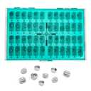Dental Sectional Matrix System Band No1.398, Dental Matrices Kit with Ledges, Assorted Sizes Soft Metal Dental Restoration Tools