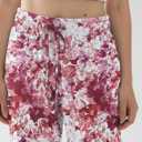 Miniyear Womens Fun Print Pajama Pants Soft Palazzo Pants Lightweight Comfy Casual Lounge Pj Bottoms Sleepwear with Elastic Waistband & Pockets (XL)