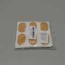 Nuanchu 60 Pieces Bunion Cushions Self-Adhesive Bunion Pads Foot Callus Patches Foot Blister Shoe Accessories Women Men Feet Heel Protector Pads(Skin Color,M)