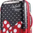 American Tourister Disney Hardside Luggage With Spinner Wheels, Minnie Mouse Red Bow, Carry-On 21-Inch