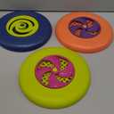 B. toys Flying Disc Set 3 Colorful Flying Discs Outdoor Sports & Games for Kids Disc Set for Backyard, Park, Beach Ages 4+ Disc-Oh!