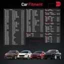 BDFHYK 91418 Iridium Spark Plugs Compatible with Cadillac Escalade ESV,Silverado 1500 2500 3500 HD Tahoe Camaro Suburban Corvette,Sierra 1500 Yukon Yukon XL 2.4L L4 ILTR5E11 3474 Set of 4