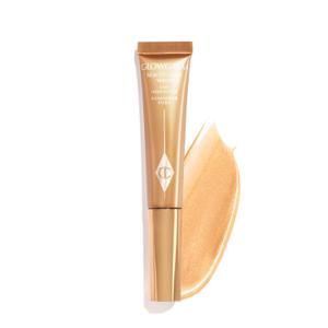 Charlotte Tilbury Beauty Light Wand Liquid Highlighter Makeup - Soft-Focus Highlighter & Blush for Cheeks - Pearlescent, Weightless Radiant Finish (Goldgasm - gold highlight)