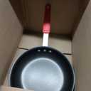 Tramontina Professional 10-Inch Non Stick Frying Pan, Heavy-Gauge Aluminum Skillet with Reinforced Nonstick Coating, Red Handle, Dishwasher and Oven Safe