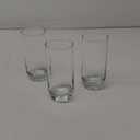 Heat-Resistant Drinking Glasses Set of 5 Double Fashioned Glass Lowball Tumblers 16oz Made From Premium Borosilicate All Crystal-Clear Water Cups, Mixed Drinkware For Daily Use - CL Count (Pack 1)