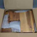 FANATU Wooden Two Step Stool, Heavy Duty 2-Step Ladder for Adults & Kids, Supports up to 450lbs for Kitchen, Bathroom or Bedside Use (Acacia Wood) (Acacica)