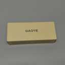 Gaoye +1.0 2-Pack of Reading Glasses - Blue-Light Filter, UV Protection - Readers with Rectangle Frames (Black)