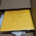 Toploader Binder, Oversized 9 Pocket 252 Top loaders Holder, Yellow
