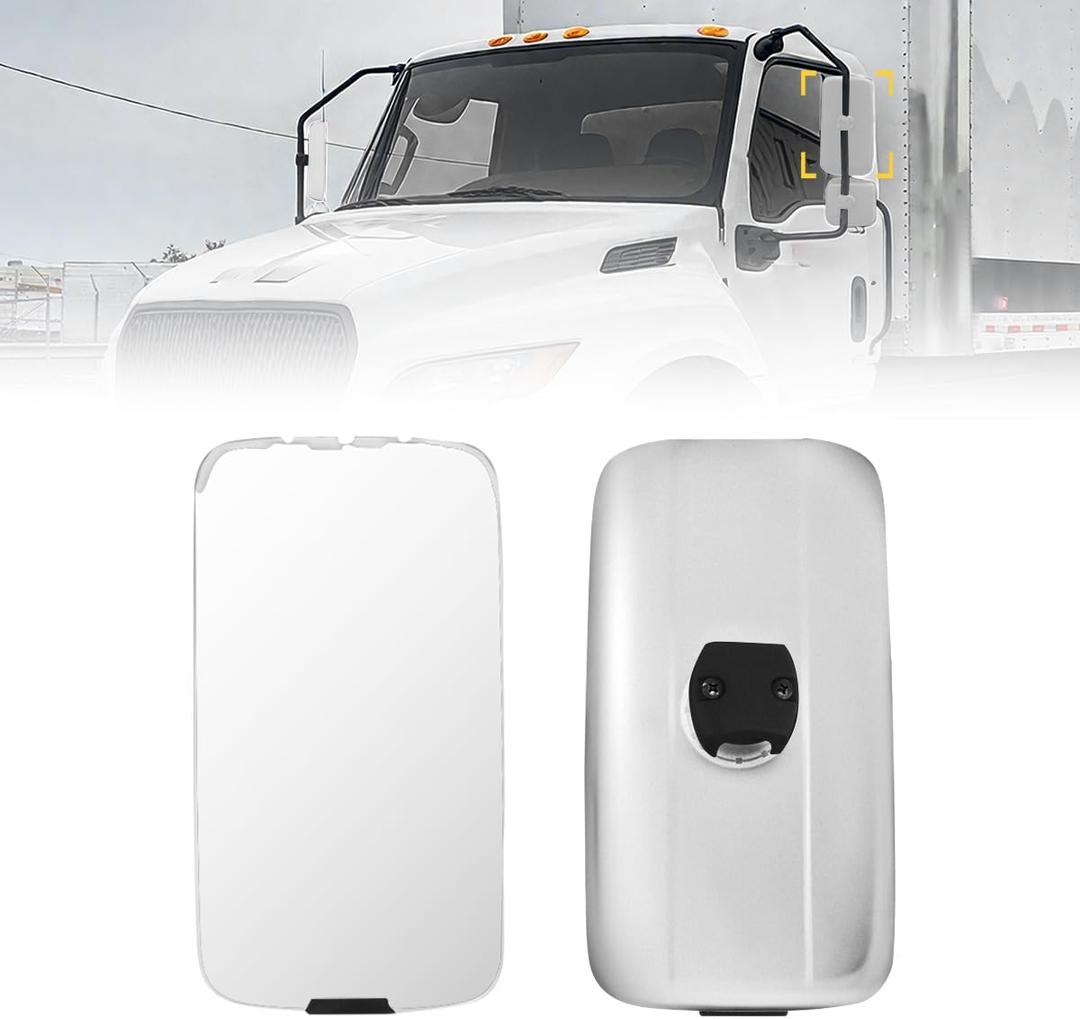Chrome Door Mirror for International Prostar Side Mirror for 2022+ International Prostar