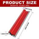 40 Inch Drywall Skimming Blade, Replaceable 0.38mm Stainless Steel Blade, Drywall Trowel for Gyprock, Drywall and Wall-Boardrd, Ergonomically Designed Grip