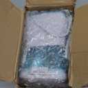 TUREWELL Water Flossing Oral Irrigator, 600ML Dental Cleaner 10 Adjustable Pressure, Electric Oral Flosser for Teeth/Braces, 8 Replacement Jet Tips for Family (White)