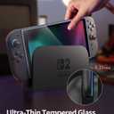 Ambison for Nintendo Switch 2 Screen Protector 2025 [0 Bubbles] Auto Alignment Kit Switch2 Screen Protector Tempered Glass [5X Stronger Durable] Full Coverage Nintendo Switch 2 Accessories, 2 Pack