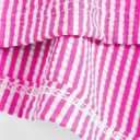 ZAFUL Women's Swim Shorts High Waisted Bow Gingham Floral Print Boyshorts Bathing Suit Swimsuit Bottoms Board Shorts (S)