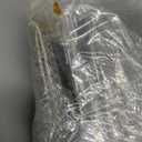 HITSLAM Shower Mat, 24x24 Inch Square Non Slip Bathtub Mat, Soft PVC Loofah Bath Mat for Tub with Hanging Holes, Quick Drying Shower Floor Mat, Without Suction Cups, Grey