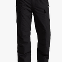 FREE SOLDIER Men's Waterproof Snow Insulated Pants Winter Skiing Snowboarding Pants with Zipper Pockets Size L/34L