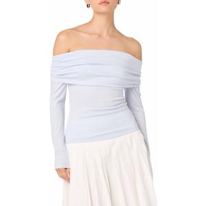 ASTR The Label Women's Margie Top (Powder Blue) S